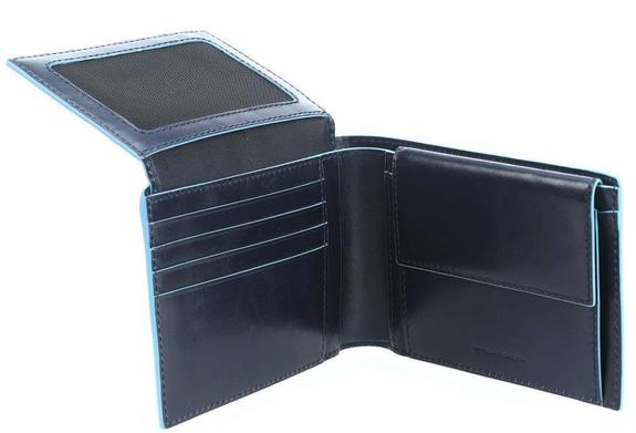 wallet BLUE SQUARE line, in leather blue - Men’s Wallets