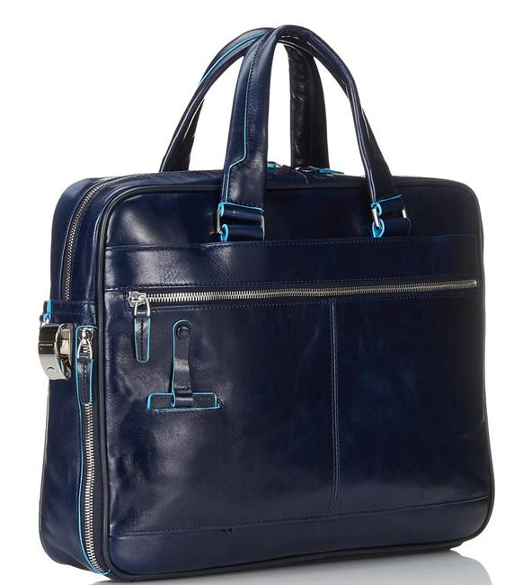 folder BLUE SQUARE line, 14 "PC holder blue - Work Briefcases