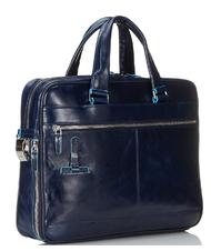 PIQUADRO folder BLUE SQUARE line, 14 "PC holder blue - Work Briefcases - 2