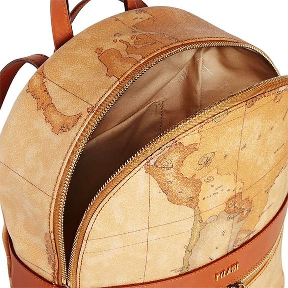 ALVIERO MARTINI 1 ^ CLASS Geo Classic print shoulder backpack NATURAL - Women’s Bags