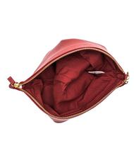 TIMBERLAND  Clutch bag with cuff, in leather RED - Women’s Bags - 5