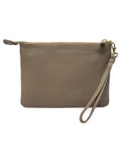 TIMBERLAND clutch bag Textured leather, small size NATURAL - Women’s Bags - 3