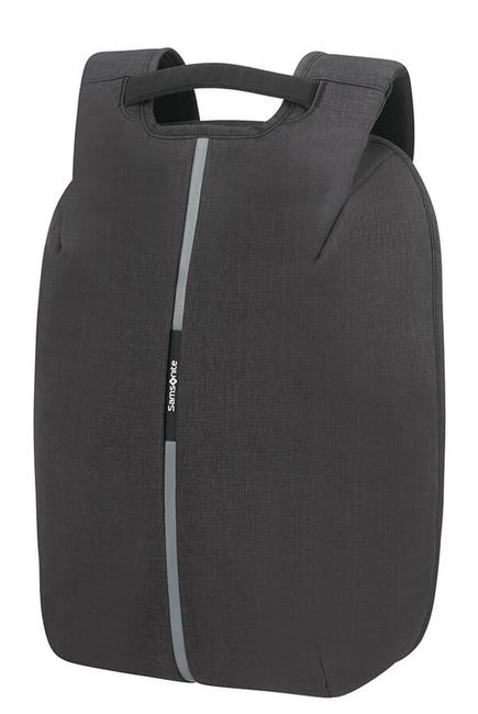 backpack SECURIPAK, with anti-theft system, 15.6” PC case BLACK STEEL - Laptop backpacks
