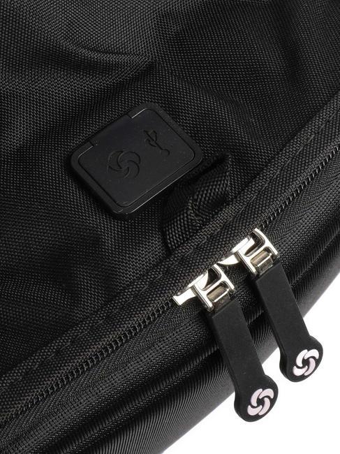 backpack SECURIPAK, with anti-theft system, 14&rdquo; PC case BLACK STEEL - Laptop backpacks