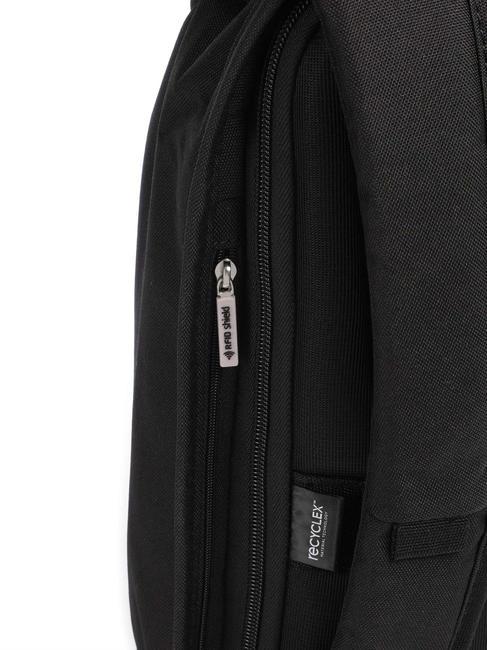 backpack SECURIPAK, with anti-theft system, 14&rdquo; PC case BLACK STEEL - Laptop backpacks