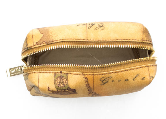 ALVIERO MARTINI 1 ^ CLASS Necessaire print GEO CLASSIC NATURAL - Sachets & Travels Cases