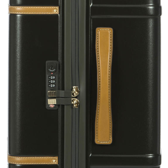 Trolley BELLAGIO line, large size olive - Rigid Trolley Cases