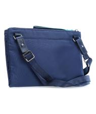 PIQUADRO Celion Clutch bag with shoulder strap blue - Women&rsquo;s Bags - 3