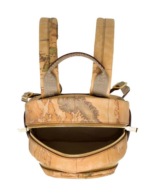 ALVIERO MARTINI 1 ^ CLASS GEO CLASSIC print backpack NATURAL - Women’s Bags