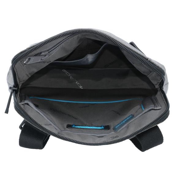 bag PULSE P16 line, iPad holder CHEVRON / GRAY - Over-the-shoulder Bags for Men
