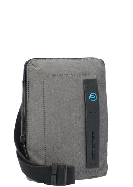 bag P16 line CHEVRON / GRAY - Over-the-shoulder Bags for Men