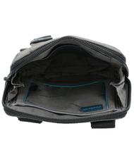 PIQUADRO bag P16 line CHEVRON / GRAY - Over-the-shoulder Bags for Men - 5