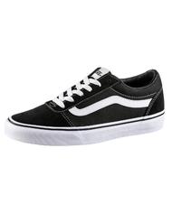 VANS Low  sneakers WARD, in suede and canvas BLACK / WHITE - Women’s shoes - 2