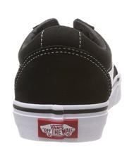 VANS Low  sneakers WARD, in suede and canvas BLACK / WHITE - Women’s shoes - 4