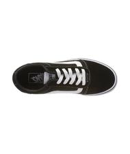 VANS Low  sneakers WARD, in suede and canvas BLACK / WHITE - Women’s shoes - 5