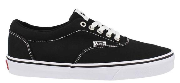 sneakers DOHENY, in canvas BLACK / WHITE - Men’s shoes