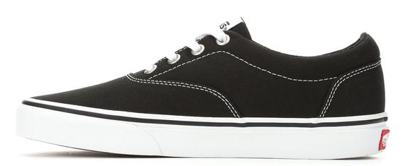 sneakers DOHENY, in canvas BLACK / WHITE - Men’s shoes