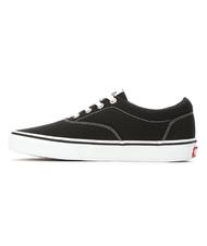 VANS sneakers DOHENY, in canvas BLACK / WHITE - Men’s shoes - 4