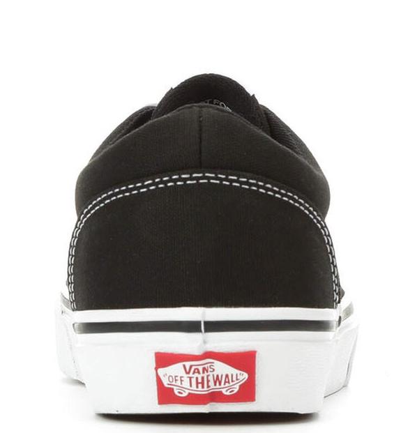 sneakers DOHENY, in canvas BLACK / WHITE - Men’s shoes