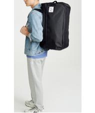 HERSCHEL duffel bag OUTFITTER, with retractable shoulder straps RAVEN CROSSHATCH - Duffle bags - 6