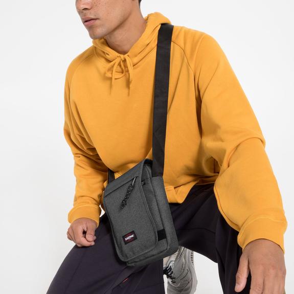 shoulder bag Model FLEX BlackDenim - Over-the-shoulder Bags for Men