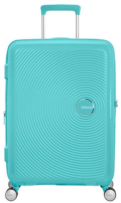 SOUNDBOX SPINNER Medium trolley, expandable POOLSIDE BLUE - Rigid Trolley Cases