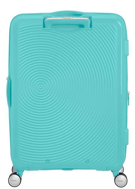 SOUNDBOX SPINNER Medium trolley, expandable POOLSIDE BLUE - Rigid Trolley Cases