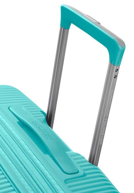 SOUNDBOX SPINNER Medium trolley, expandable POOLSIDE BLUE - Rigid Trolley Cases