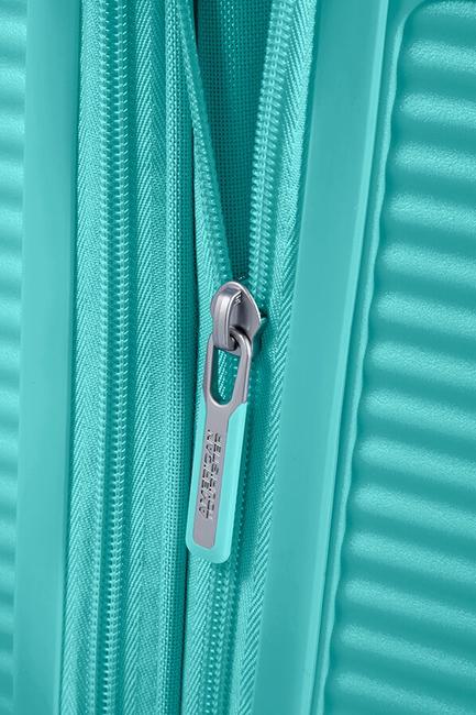 SOUNDBOX SPINNER Medium trolley, expandable POOLSIDE BLUE - Rigid Trolley Cases