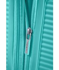 AMERICAN TOURISTER SOUNDBOX SPINNER Medium trolley, expandable POOLSIDE BLUE - Rigid Trolley Cases - 6