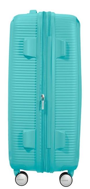 SOUNDBOX SPINNER Medium trolley, expandable POOLSIDE BLUE - Rigid Trolley Cases
