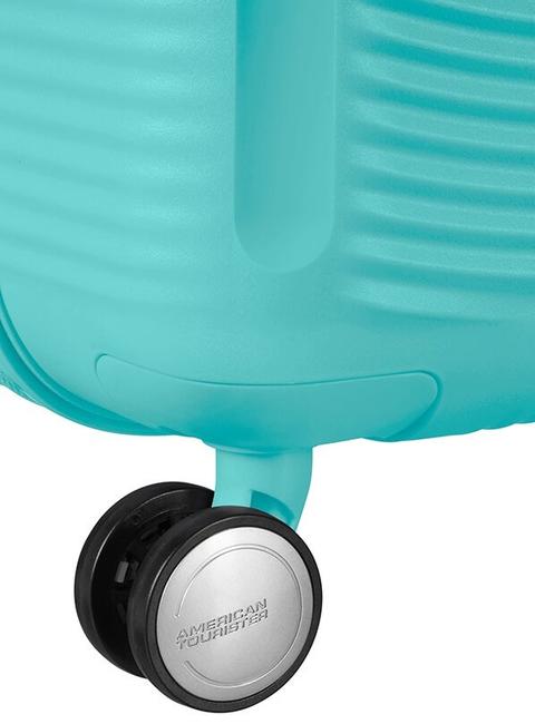 SOUNDBOX SPINNER Medium trolley, expandable POOLSIDE BLUE - Rigid Trolley Cases
