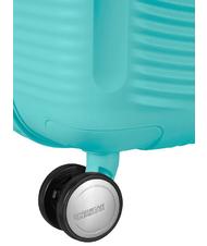 AMERICAN TOURISTER SOUNDBOX SPINNER Medium trolley, expandable POOLSIDE BLUE - Rigid Trolley Cases - 8