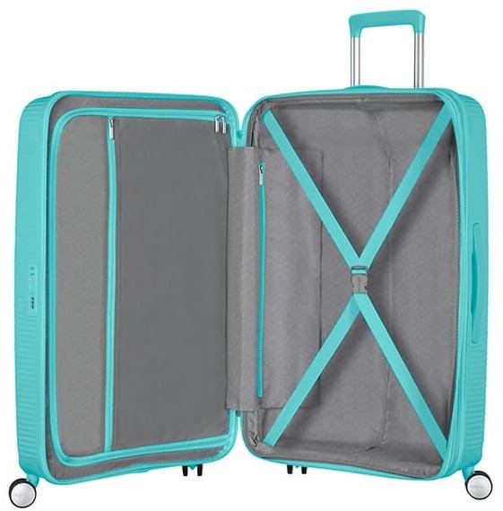 trolley case SOUNDBOX line. large. expandable POOLSIDE BLUE - Rigid Trolley Cases