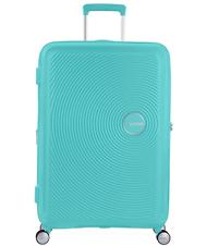 AMERICAN TOURISTER trolley case SOUNDBOX line. large. expandable POOLSIDE BLUE - Rigid Trolley Cases - 3