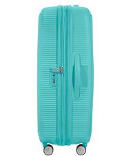 AMERICAN TOURISTER trolley case SOUNDBOX line. large. expandable POOLSIDE BLUE - Rigid Trolley Cases - 7