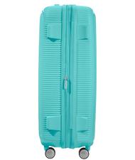 AMERICAN TOURISTER trolley case SOUNDBOX line. large. expandable POOLSIDE BLUE - Rigid Trolley Cases - 8