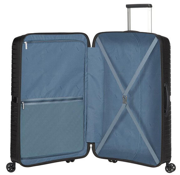 Trolley AIRCONIC, large, light size ONYX BLACK - Rigid Trolley Cases