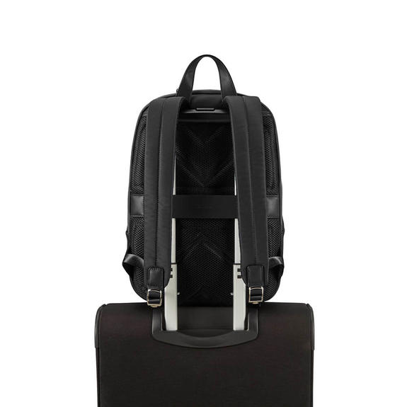 Eco Wave 14.1” laptop backpack BLACK - Laptop backpacks