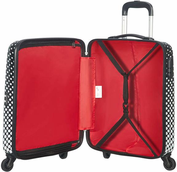 Trolley DISNEY LEGENDS, hand luggage MINNIE MOUSE POLKA DOT - Hand luggage