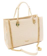 POLLINI Embossed Heritage Patent leather handbag with shoulder strap nude - Women&rsquo;s Bags - 3