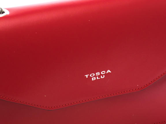 BLUE TOSCA Margherita Shoulder bag, in leather RED - Women&rsquo;s Bags