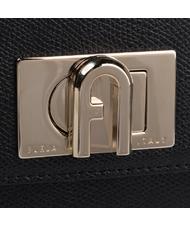 FURLA 1927 Small Shoulder bag, in leather Black - Women’s Bags - 4