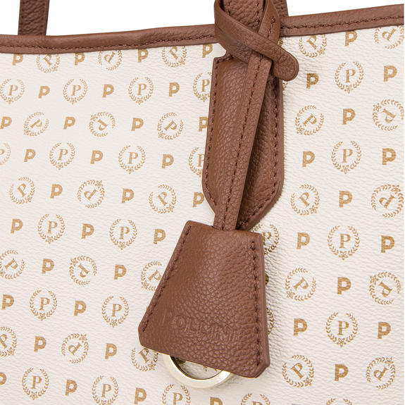 Heritage Classic Shoulder bag ivory / brown - Women&rsquo;s Bags