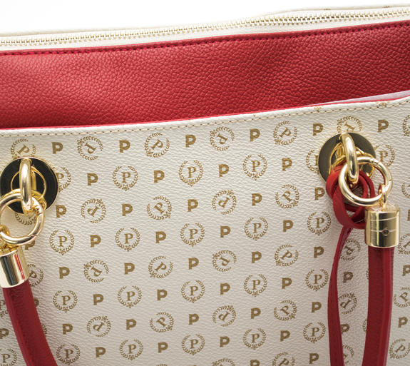 Heritage Classic Shoulder shopper, with shoulder strap Ivory / lac - Women&rsquo;s Bags