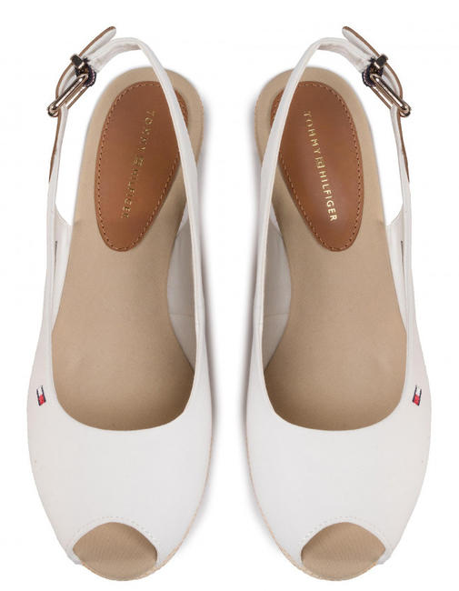 TOMMY HILFIGHER Elba Wedge sandals ivory - Women&rsquo;s shoes
