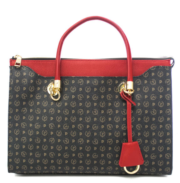 Heritage Classic Shoulder shopper, with shoulder strap black lacquer - Women&rsquo;s Bags