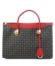 POLLINI Heritage Classic Shoulder shopper, with shoulder strap black lacquer - Women&rsquo;s Bags - 2