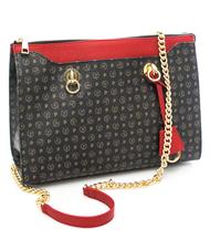 POLLINI Heritage Classic Shoulder shopper, with shoulder strap black lacquer - Women&rsquo;s Bags - 3