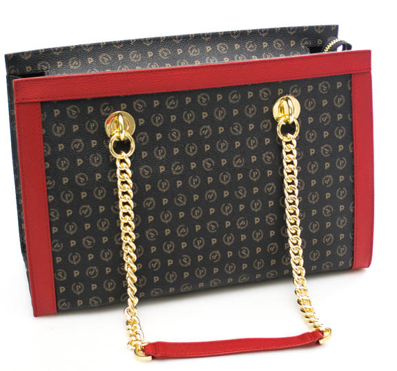 Heritage Classic Satchel Hand or shoulder bag black lacquer - Women&rsquo;s Bags